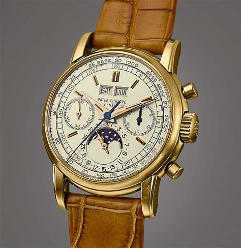 patek philippe perpetual calendar chronograph yellow gold 2499|patek philippe 2499.